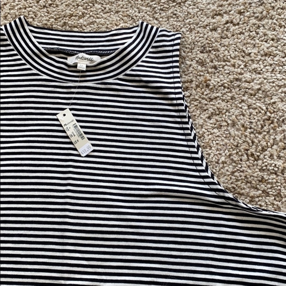 NWT Madewell striped tank